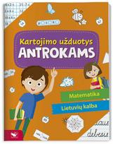 matematika 2 klasei - KNYGA Kartojimo užduotys antrokams. Matematika. Lietuvių kalba. - 2 nuotrauka