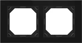 Dvivietis rėmelis Vilma QR1000, juodas (Black)