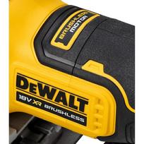 akumuliatorius dewalt - DeWalt DCW682NT-XJ 18V freza lameloms - 2 nuotrauka