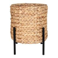 vandens hiacint - House Nordic Antas, vandens hiacintas, Ø 26,5 cm, juodas/natūralus (Black/Natural) - 2 nuotrauka