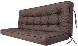 Sėdimų pagalvių rinkinys Hobbygarden Pola P10CBR5, ruda (Brown), 100 x 105 cm