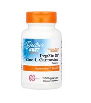 pepzin - DOCTOR'S BEST PepZin GI, Cinko-L-karnozino kompleksas, 120 kapsulių - 2 nuotrauka