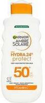Garnier Ambre Solaire Hydra 24h Protect SPF50 Apsauginis pienelis nuo saulės 175ml