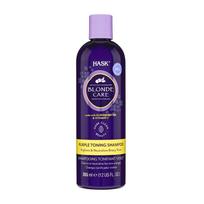 HASK BLONDE CARE PURPLE TONING plaukų šampūnas, 355 ml