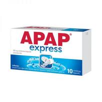 APAP EXPRESS, 500 mg, minkštosios kapsulės, N10