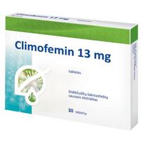 CLIMOFEMIN, 13 mg, tabletės, N30