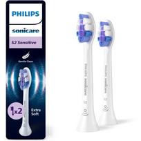 Philips Sonicare Sensitive HX6052/87 dantų šepetėlio galvutės, balta, 2 vnt.