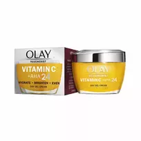 olay regenerist - Olay Regenerist Vitamin C + AHA 24 dieninis kremas, 50 ml - 1 nuotrauka