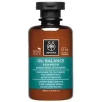 APIVITA Oil Balance šampūnas riebiai galvos odai, 250 ml