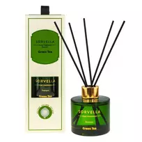 Sorvella Premium Žalioji arbata (Green Tea) namų kvapas su lazdelėmis, 120 ml