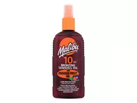 malibu aliejus - Malibu Bronzing Tanning Oil Passion Fruit SPF10 200ml - 3 nuotrauka
