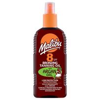 malibu tanning - Malibu Bronzing Tanning Oil SPF8 200ml - 1 nuotrauka