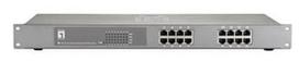 LevelOne 16-Port Fast Ethernet PoE FEP-1612 Switch
