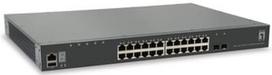 one levelone switch - LevelOne KILBY 28-Port Stackable L3 Lite Managed Gigabit Switch GTL-2881 - 1 nuotrauka