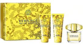dovanu rinkiniai - Versace Yellow Diamond 50ml EDT + 50ml Body Lotion + 50ml Shower Gel New Design - 1 nuotrauka