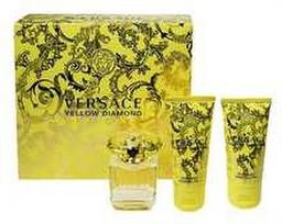 dovanu rinkiniai - Versace Yellow Diamond 50ml EDT + 50ml Body Lotion + 50ml Shower Gel New Design - 2 nuotrauka
