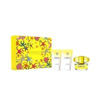 dovanu rinkiniai - Versace Yellow Diamond 50ml EDT + 50ml Body Lotion + 50ml Shower Gel New Design - 3 nuotrauka