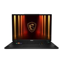 ultra 9 275hx - MSI Stealth 18 HX AI A2XWIG-042, 18", Intel Core Ultra 9, 64 GB, 2 TB, NVIDIA GeForce RTX 5080, Juodas (Midnight Black) - 1 nuotrauka