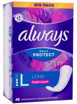 daily paketai - ALWAYS Daily Protect Long Fresh Scent, 48 vnt. - 2 nuotrauka