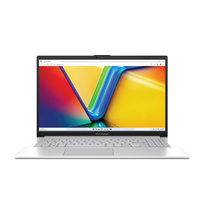 vivobook 15 - Asus Vivobook Go 15 E1504FA-BQ1557W, Ryzen 3 7320U, 8 GB, 512 GB, 15.6", FHD, Sidabrinis (Silver) - 1 nuotrauka