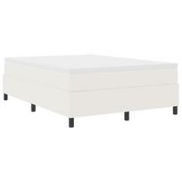 lovos remai 160 200 - vidaXL Dvigulė lova kremine (Cream) 160x200 cm, velveto - 1 nuotrauka