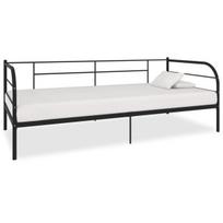 lovos remas 90x200 - vidaXL Lovos rėmas, 90x200 cm, juodas (Black) - 2 nuotrauka