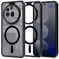 Tech-Protect "MagMat MagSafe Case for Nothing Phone 3A Pro" Skaidrus Juodas (Clear Black)
