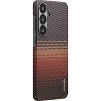 Pitaka "Tactile Woven Case for Samsung Galaxy S25" Saulėlydžio (Sunset)