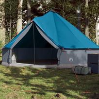 vidaXL šeimos tipi palapinė, mėlyna (Blue), šešiavietė, atspari vandeniui