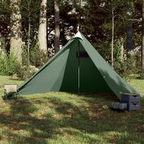 vidaXL šeimos tipi palapinė, žalia (Green), septynvietė, atspari vandeniui