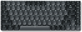 satechi klaviatura - Satechi SM1 Slim Mechaninė Klaviatūra su Apšvietimu (Tamsiai Pilka) - US - 1 nuotrauka