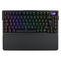 gaming klaviatura asus - ASUS ROG Azoth Extreme, Juoda (Black) - 1 nuotrauka