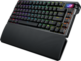 gaming klaviatura asus - ASUS ROG Azoth Extreme, Juoda (Black) - 2 nuotrauka