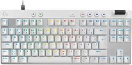 logitech g pro klaviatura - Logitech G Pro X TKL Rapid, balta (White) - 1 nuotrauka