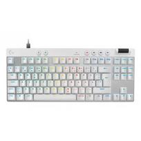 logitech g pro klaviatura - Logitech G Pro X TKL Rapid, balta (White) - 2 nuotrauka
