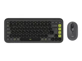 logitech klaviatura ir pele - Logitech POP Icon Combo, Grafitas (Graphite) - 2 nuotrauka