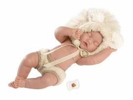 leles llorens - Lėlė Llorens MINI BABY BOY LION, 63203 - 1 nuotrauka