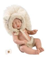 leles llorens - Lėlė Llorens MINI BABY BOY LION, 63203 - 2 nuotrauka