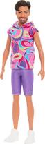 Mattel Barbie Fashionistas Kenas madistas violetiniais šortais, HRH26