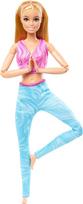 Lėlė Mattel Barbie Made to Move, Šviesūs plaukai (Blonde), HRH27, 29 cm