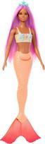 barbie undinele - Lėlė Mattel Barbie Undinėlė Violetinė (Purple), 29 cm - 1 nuotrauka