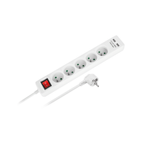 ilgintuvas 3 lizdu usb - Rebel URZ3203-3 Ilgiklis 5 lizdai + 2 USB su jungikliu 3 m - 1 nuotrauka
