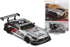 HOT WHEELS Mercedes-AMG GT3 Premium, 1:43, Sidabro/Juoda
