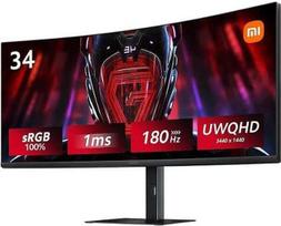 180hz monitorius - Xiaomi Mi G34WQI 34 inch Curved Gaming Black EU ELA5454EU - 3 nuotrauka