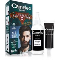 cameleo men - Delia Cosmetics Cameleo Men plaukų dažai 4.0 Medium Brown 30 ml - 2 nuotrauka