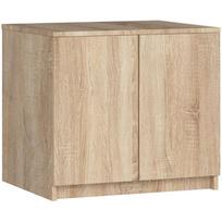 antresoles - Spintelė Akord S60, ąžuolo (Oak), 50 cm x 60 cm x 55 cm - 2 nuotrauka