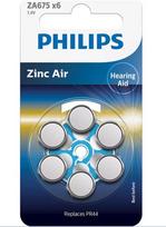 klausos aparatai pigu lt - Philips ZA675 Zinc Air 1.4V, 6 vnt. - 2 nuotrauka