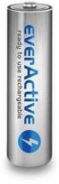 EverActive Ni-MH R6 AA 2000 mAh Sidabrinės - 2 vnt.