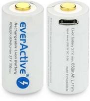 cr123a ikraunama - EverActive 16340 RCR123A 3.7V 700mAh Li-Ion mikro USB akumuliatorius - 3 nuotrauka