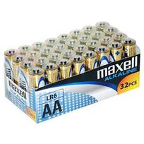 baterijos maxell - Maxell AA LR6 Šarminės baterijos 32 vnt. - 3 nuotrauka
